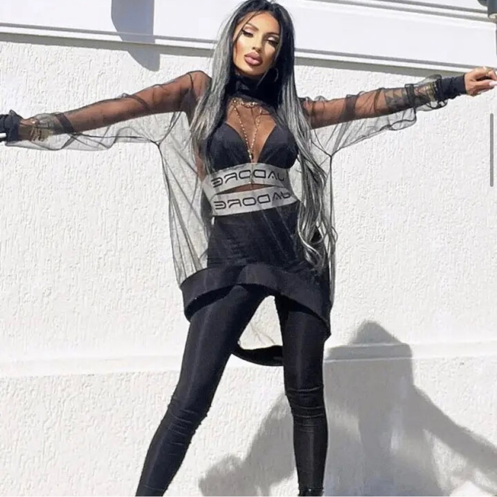 Set Tape Leggings Tape Bra High Waisted Casual Fit Sport Bra Bustier High Rise